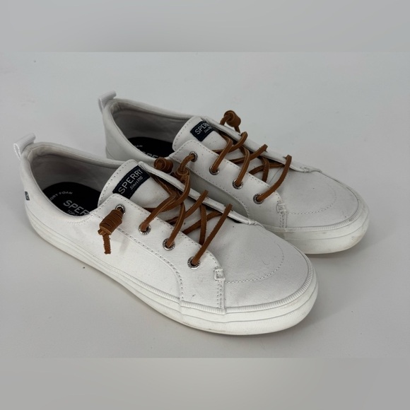 Sperry Top Sider Memory Foam Crest Vibe Canvas Mainstream Sneaker - Picture 1 of 10